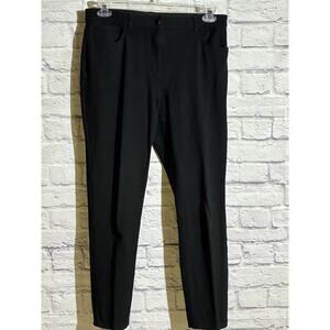 Chico's So Slimming Black Pants Size 1.5 Regular Slim Straight